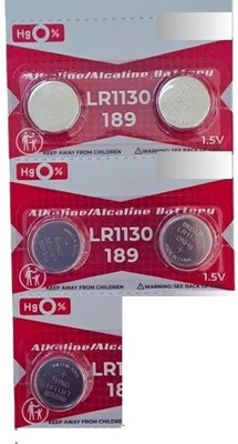 Gami Retails LR1130 AG10 189 1.5V Alkaline Button Cell Batteries  Battery(Pack of 3)