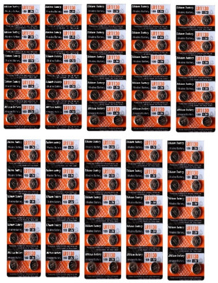 Gami Retails LR1130 AG10 189 Alkaline Button Cell Batteries  Battery(Pack of 100)