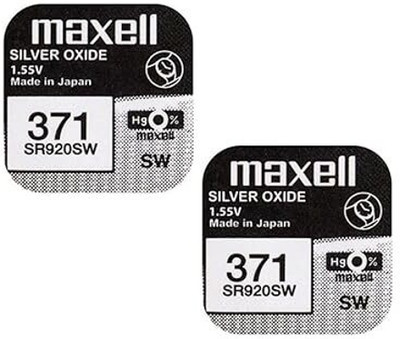 Maxell 371 SR920SW [Pack of 2]  Battery(Pack of 2)