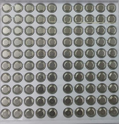 Flysmart AG13 (LR-44) 1.5v Alkaline Button Cell   Battery(Pack of 100)