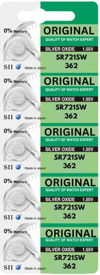 Quick Click Goods SR626SW 377 Silver Oxide Button Cell Batteries  Battery(Pack of 5)