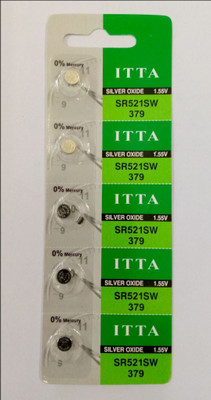 P.P.India SR521SW 379 5PC  Battery(Pack of 5)