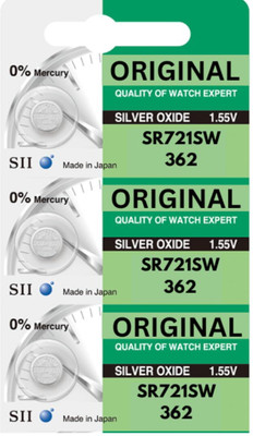 Quick Click Goods SR626SW 377 Button Cell Watch Batteries  Battery(Pack of 3)