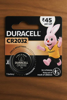 DURACELL New Look CR2032 GenX Lithium Cell | NanoShield Tech Power Core for Smart Device  Battery(Pack of 5)