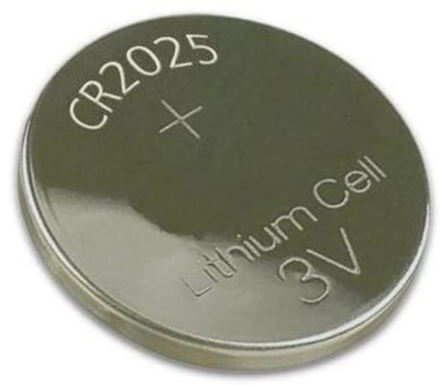 Quick Click Goods CR2025 3V Lithium Coin  | Ideal for Key Fobs, Toys, and Small Electronics  Battery(Pack of 2)