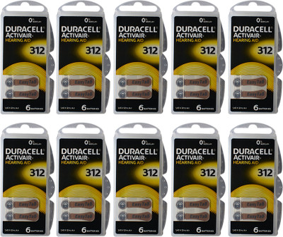 DURACELL DU312 60 Batteries pack  Battery(Pack of 60)