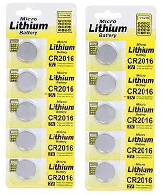 OSTRONE cr2016  Battery(Pack of 10)