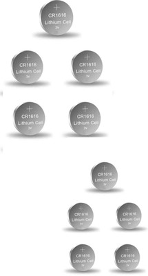 Flysmart CR1616 BATTERY 3v Alkaline Button Cell   Battery(Pack of 10)