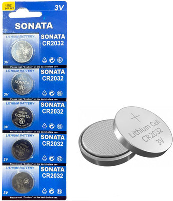 IMAGINEA Sonata CR 2032 3V Lithium Coin  Cell for Remote & Medical Equipment  Battery(Pack of 5)
