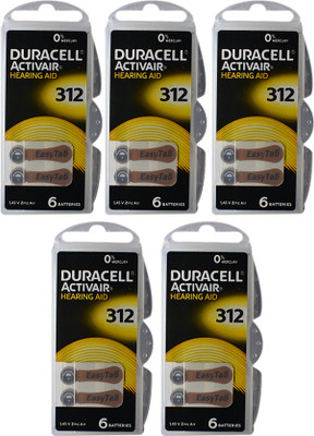 DURACELL DU312 30 Batteries pack  Battery(Pack of 30)