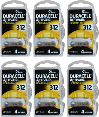 DURACELL DU312 6 Batteries pack  Battery(Pack of 24)