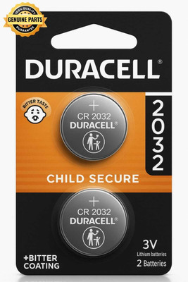 DURACELL CR2032 Lithium Coin  Specialty Devices  Battery(Pack of 2)