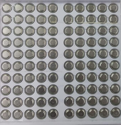 Flysmart AG13 (LR44/357A) 1.5v Alkaline Small Button Cell  Battery(Pack of 100)