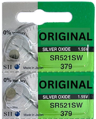 Gami Retails SR521SW 379 1.55V Silver Oxide Watch   Battery(Pack of 3)