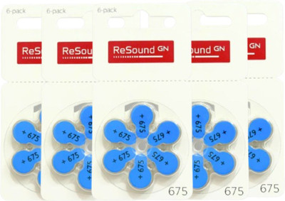 RESOUND PR44 (IEC Standard)  Battery(Pack of 5)