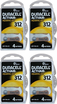 DURACELL DU312 16 Batteries pack  Battery(Pack of 16)