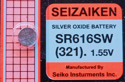 POWBATT Seizaiken SR616 Premium  Battery