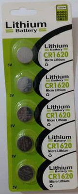 OSTRONE CR1620  Battery(Pack of 5)