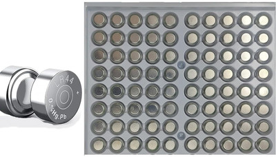 Quick Click Goods LR44 Alkaline Cell AG13 Equivalent for LED Candles, Diyas, Calculators, and Toys  Battery(Pack of 80)