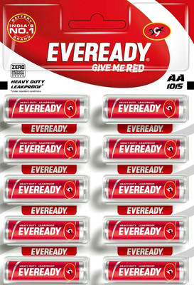 EVEREADY AA Heavy Duty Batteries  Battery(Pack of 10)