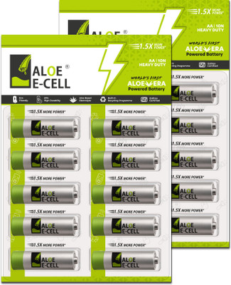 Aloe Ecell AA  Battery(Pack of 20)