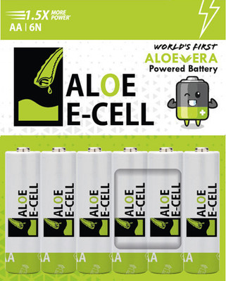 Aloe Ecell AA   Battery(Pack of 6)