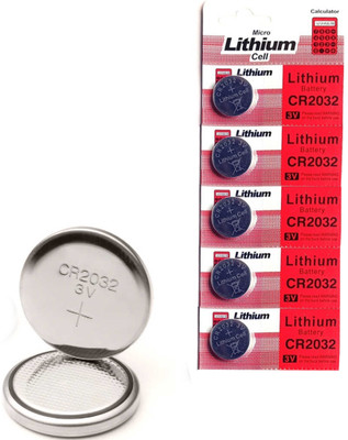 Zohlo Power Solution: CR2032 Lithium Coin  3V -|Medical Devices |sefie stick  Battery(Pack of 5)