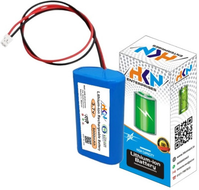 HKN 3.7V 5000mah Rechargeable  Lithium Ion   Battery