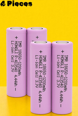 3BAAN X14 Li-ion  – 3.7 Volt, 1200mAh for LED Torch, RC, Power Bank  Battery(Pack of 4)