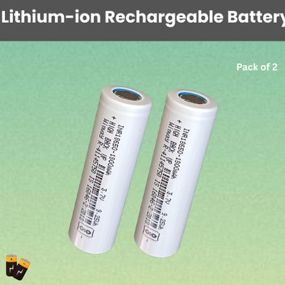 SYARA Rechargeable Bateries 1800Mah Lithium-Ion For Laptop/Student Project/TrimmerC168  Battery(Pack of 2)