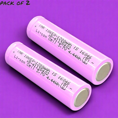 Stybits X539 1379 mAh 18650 Lithium-Ion Rechargeable for Multi-Purpose   Battery(Pack of 2)