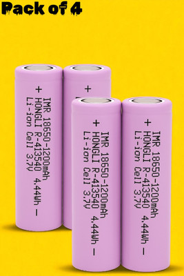 3BAAN X212 3.7V 1200mAh Rechargeable  Ideal for Flashlights,Gadgets  Battery(Pack of 4)