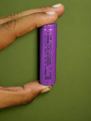 3BAAN X126 1262 mAh 18650 Lithium-Ion Rechargeable for Multi-Purpose  Battery
