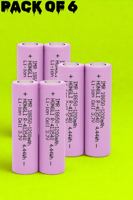 3BAAN F445 Rechargeable  – Single Cell for Electronics & Toys  Battery(Pack of 6)