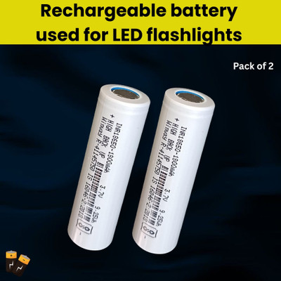 SYARA Rechargeable Bateries 1800Mah Lithium-Ion For Laptop/Student Project/TrimmerC151  Battery(Pack of 2)