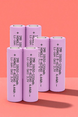 Sagaft F73 1200mAh 3.7V Lithium-ion  – IMR Rechargeable Cell for DIY Projects  Battery(Pack of 6)