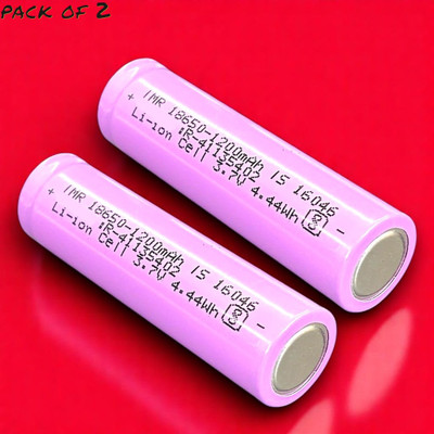 Sagaft X440 1346 mAh 18650 Lithium-Ion Rechargeable for Multi-Purpose   Battery(Pack of 2)