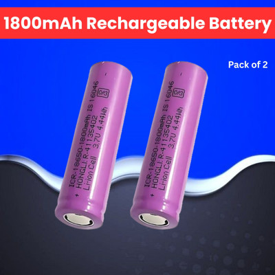 GUGGU Rechargeable  1800Mah Lithium-Ion  For Light Speaker Pack of 1I405  Battery(Pack of 2)