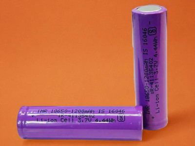 Nilesawar A124 1261 mAh 18650 Lithium-Ion Rechargeable for Multi-Purpose  Battery(Pack of 2)