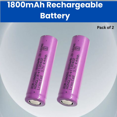 GUGGU Rechargeable  1800Mah Lithium-Ion  For Light Speaker Pack of 1U172  Battery(Pack of 2)
