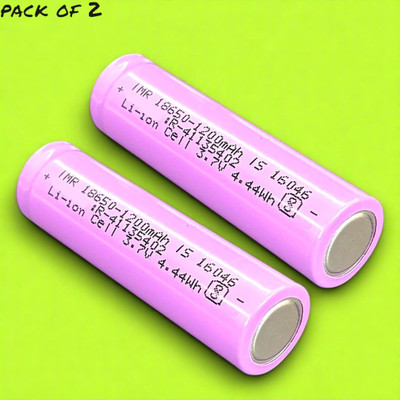 Shamsa X558 High Capacity Lithium Ion 1200mAH Rechargeable Original High Capacity  Battery(Pack of 2)