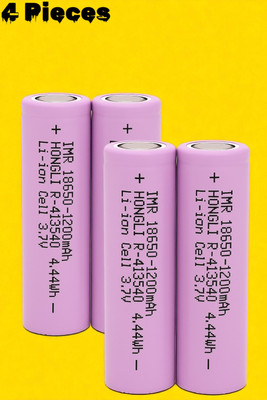 Sagaft X39 18653  – High Power 3.7V Li-ion for Gadgets & Tools  Battery(Pack of 4)