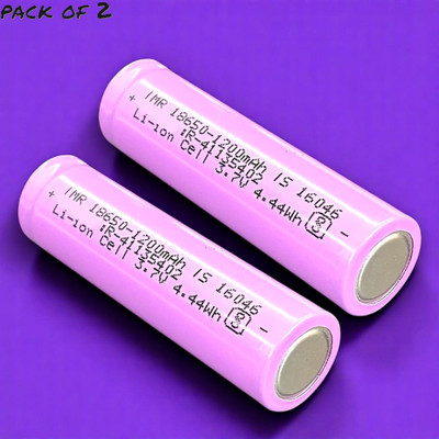 Nilesawar X515 1371 mAh 18650 Lithium-Ion Rechargeable for Multi-Purpose   Battery(Pack of 2)