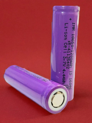 Shamsa A284 1341 mAh 18650 Lithium-Ion Rechargeable for Multi-Purpose  Battery(Pack of 2)