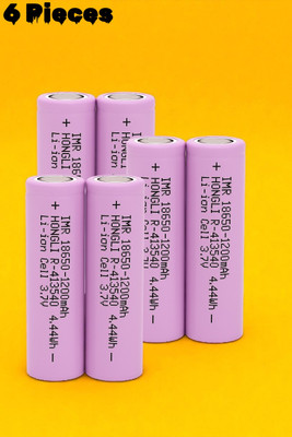 3BAAN F157  1200mAh 3.7V – Single Unit for Torchlight, Remote Car, DIY Kits  Battery(Pack of 6)