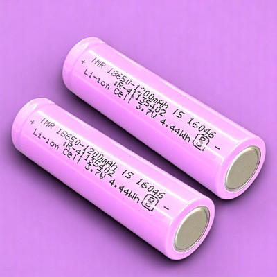 Shamsa X242 1280 mAh 18650 Lithium-Ion Rechargeable for Multi-Purpose   Battery(Pack of 2)