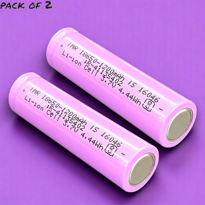 Nilesawar X545 1381 mAh 18650 Lithium-Ion Rechargeable for Multi-Purpose   Battery(Pack of 2)
