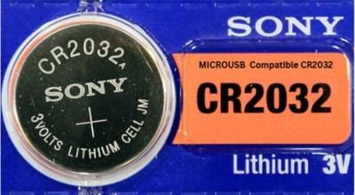 MICROUSB Sony 3V CR2032 Lithium Coin Cell   Battery(Pack of 3)