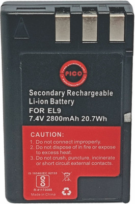 Pico PICO_BATTERY EL9  Camera Battery Charger(Black)
