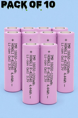 Sagaft H185 Rechargeable  – Single Cell for Electronics & Toys  Battery(Pack of 10)